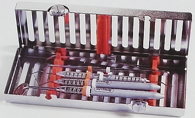 诊断器械盒-5支器械盒 外部尺寸3″×8″×1.25″(76mm×203mm×32mm)
