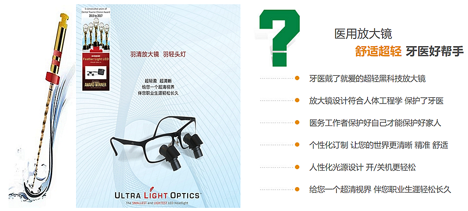 美国医用放大镜Feather sight loupe